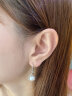 mini&yaya珍珠银耳环女士耳坠耳饰三八妇女节礼物送女友老婆妈妈生日实用 晒单实拍图