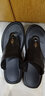 卡力丁 罗马鞋男士凉鞋韩版潮流皮凉拖男夏季夹趾人字拖两用开车拖鞋男 晒单实拍图