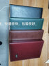 银尘皮面6寸相册本家庭纪念册影集160张240张插页式商务办公相册本袋式相簿本 绿色6寸240张【过塑6寸不能放】 皮质6寸 实拍图