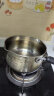 苏泊尔SUPOR 304不锈钢奶锅18cm厚复底婴幼儿电磁炉燃气通用ST18JA1 实拍图