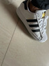阿迪达斯 （adidas）三叶草男鞋女鞋夏季新款情侣金标贝壳头运动时尚潮流休闲板鞋 白色黑标/经典贝壳头/女款 40 实拍图