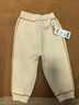 迷你巴拉【蹦蹦裤】男童女童运动裤宝宝保暖儿童休闲裤潮2025秋新款 浅卡其50311 【加绒】 100 实拍图