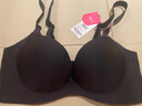 爱美丽IMIS内衣无钢圈小胸聚拢显大纯色3/4中厚文胸IM17AIN1 黑色 80B 实拍图