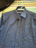 杉杉加绒衬衫男  中年纯棉格子衬衣男商务休闲 1066-1加绒款 41  实拍图