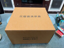 韵无涯普洱茶盒 竹木分茶盘家用茶叶罐单层双层三层装茶饼盒子茶具配件 胡桃色三层普洱茶盒 实拍图