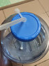 领豫户外纯净水桶食品级储水桶加厚蓄水箱饮用存装水泡茶方桶大号空桶 11.3升大口圆桶+管刷 实拍图