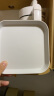 家の物语（KATEI STORY）家用吐骨碟餐桌垃圾渣盘 桌面食品级小吃零食盘水果盘套装分餐盘 套装（8个碟子+收碟篮） 实拍图