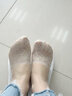 尔晏船袜女浅口隐形不易掉跟袜子春秋季薄款蕾丝袜女硅胶设计冰丝袜 优雅蕾丝深口（混色5双装 ） 均码 实拍图