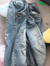 迪士尼（DISNEY）童装儿男童复古牛仔长裤挺括有型透气老爹裤子25春DB431ME26蓝160 实拍图