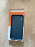 新爵 苹果x手机壳磨砂玻璃iphone xs max xr抗指纹镜头全包硅胶防摔超薄轻薄直角边 苹果xsmax【海军蓝】磨砂玻璃 实拍图
