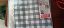 巧林儿多用盖巾小桌布床头柜罩微波炉冰箱罩洗衣机立式空调盖布小方巾 蓝白格 55*55cm 实拍图