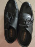 波图蕾斯(Poitulas)英伦男士商务休闲鞋正装皮鞋男系带耐磨 P9829 黑色 43 实拍图