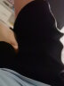 浪莎 睡裤男纯棉短裤夏季薄款宽松家居睡衣五分大裤衩大码休闲裤 黑色 170/L 实拍图