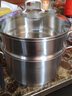 Momscook 304不锈钢蒸锅汤锅套装小蒸锅单层迷你蒸锅双耳 22cm  MT22ST 1层 22cm 实拍图