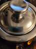 正扬玻璃茶具套装家用简约整套日式功夫茶具办公茶杯透明过滤泡茶壶小 10头400ML不锈钢六色把杯)套装+舍得茶盘/黑 实拍图
