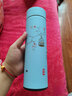 森森猫国潮国风保温杯男女士学生创意潮流车载办公带滤网泡茶水杯杯子 清墨云扇500毫升+杯刷+滤网 实拍图