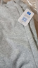 JEANSWEST CLUB真维斯集团儿童冬季加绒卫裤新款男童长裤保暖女童运动裤中大童 灰-happy熊猫 120 （建议身高110-120cm） 实拍图