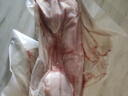 商白新鲜兔肉 现杀兔子肉生鲜散养整只生兔肉去头去皮农家白条兔 2斤左右兔子2只 实拍图