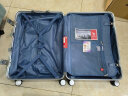 爱华仕行李箱铝框拉杆箱男万向轮旅行箱25英寸大容量女商务密码箱 蓝色 晒单实拍图