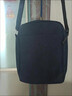 畅印男士小号单肩包牛津纺出行小背包挎包小公文包防泼水斜挎包 黑色 实拍图