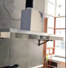威力柴火灶抽油烟机家用厨房小型商用大功率油烟机农村土灶抽烟机炸鸡店壁挂或吊装大吸力吸油烟机 1.2米不锈钢纯铜单电机1000W-830mm深度 实拍图