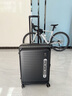 爱可乐（Echolac）前开盖行李箱可扩展拉杆箱高品质TSA旅行箱PC183F 24英寸 黑色 实拍图