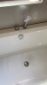九牧（JOMOO） 浴缸家用成人小户型洗澡泡澡池浴室沐浴独立亚克力方形艺术浴缸 1.7m带花洒方形独立缸YR13217 晒单实拍图