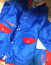 柠檬宝宝儿童卡通雨衣男女童小学雨披斗篷式雨具亲子款带包位收纳袋雨衣 蓝色机器人 XXL【建议身高160cm以上】 实拍图