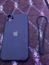 云粼 适用苹果11手机壳摄像头全包iPhone11Pro液态硅胶11pro Max防摔圆弧潮牌软壳ins网红简约 苹果11【质感黑+全屏钢化膜+挂绳】 实拍图