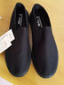 回力一脚蹬男鞋老北京布鞋子男士秋冬季帆布鞋男运动休闲懒人工作板鞋 全黑6249 41 实拍图