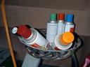 三和自喷手喷轮毂改色防锈漆墙面涂鸦栏杆家翻新油漆修补漆#61东风蓝 实拍图