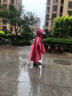 柠檬宝宝儿童防水雨衣卡通造型雨衣儿童斗篷雨披新品小学生男女童雨具 乐奇萌趣喷火龙【分体款】 L【请按主图尺码表选择】 实拍图