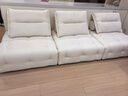 莫语MOYU/格莱姆模块组合沙发奶油风小户型方块豆腐块懒人布艺沙发 进口雪尼尔纱面料【1.05m】 实拍图
