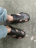 回力凉鞋男夏季不臭脚休闲男士凉拖两用鞋防滑耐磨包头防撞沙滩鞋男 棕色 39 实拍图