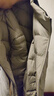 雅戈尔（YOUNGOR）羽绒服男立领羽绒服面料柔软舒适百搭轻薄羽绒服轻盈保暖 卡其 XL 180/100A 实拍图