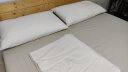 素时代床上四件套纯棉 A类100%全棉日式水洗棉被套1.5米床笠款 米密条 实拍图