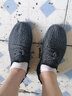普戈斯（PUGESI）男鞋夏季2019运动鞋男韩版登山网鞋透气跑步鞋百搭男士休闲鞋子男 111(浅黑) 40 实拍图