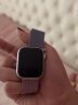 Apple Watch Series 8 智能手表GPS + 蜂窝款41毫米银色铝金属表壳白色运动型表带 eSIM健康手表 MP4D3CH/A 实拍图