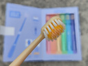 亲享彩虹细齿洁净宽薄护龈软毛牙刷缓解敏感呵护牙龈盒装牙刷6支 实拍图