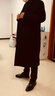 Mr.baidis正常发货 羊毛大衣男士秋冬过膝长款风衣中长款加厚呢子大衣外套 2051斜插袋过膝黑色丨加棉加厚 M 170 实拍图
