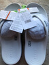 卡骆驰（crocs）人字拖男鞋女鞋25夏季新款贝雅卡骆班户外沙滩涉水鞋耐磨防滑拖鞋 白色-可涉水人字拖-晒图返5 41-42 (260mm) /M8W10 实拍图
