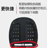 GSB摩托车后备箱pcx160电动车非铝合金尾箱外卖箱45L快拆大容量通用 45L纯哑黑色 实拍图