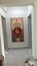 墨派（Mopai）玄关装饰画竖版现代简约走廊过道背景墙壁画入户轻奢挂画免打孔 福星高照 80*160cm晶瓷+铝合金边框 实拍图