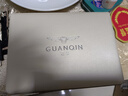 冠琴（GUANQIN）瑞士认证手表女全自动机械表女士手表防水夜光女表生日礼物送女友 钢带本色黑面【礼盒套装+手镯】 实拍图