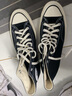 匡威（Converse）男女Chuck Taylor All Star 1970S帆布鞋162050C 42.5码US9码 实拍图