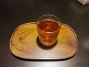 唐瓴日式美黑胡桃木托盘茶盘小型托盘收纳盘木质点心盘下午茶水果盘 胡桃木托盘-椭圆盘 实拍图