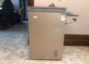 荣事达（Royalstar）小冰柜家用小型雪糕柜玻璃门保鲜冷冻展示柜迷你冷藏绿豆沙冰淇淋冰柜板栗榴莲冷冻柜商用大容量柜 【一级节能 玻璃面板】 72L 实拍图