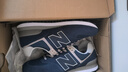 NEW BALANCE NB574官方休闲鞋男鞋女鞋网面鞋秋冬复古舒适透气百搭情侣运动鞋 深蓝色 ML574EVN 43 (脚长27.5cm) 实拍图
