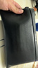 澳懿男士手包真皮时尚手拿包手机包休闲手夹包手抓包小包男商务牛皮钱 黑色款 小号【长22.5高13.5厚3.5公分】 实拍图
