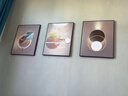 莫小邪复式楼梯口间装饰画现代简约楼道三联挂画客厅玄关走廊过道墙壁画 莫小邪01 30*40cm水晶膜三联画 黑边 实拍图